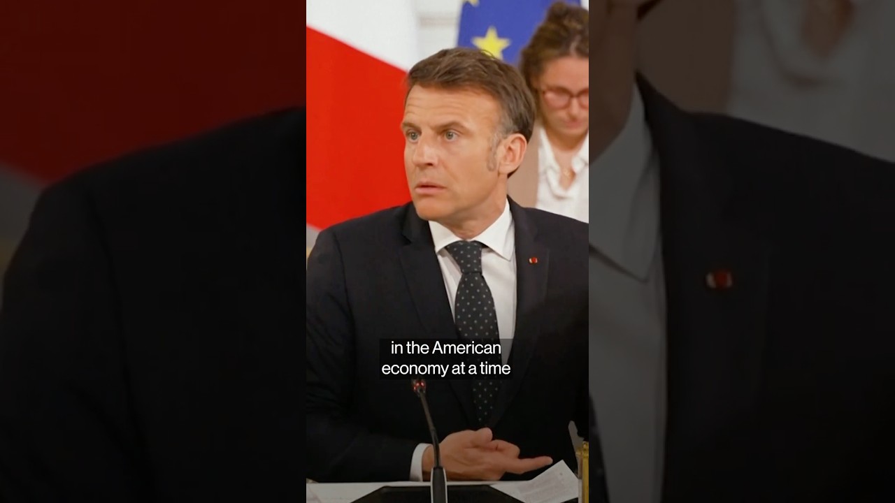 France's Macron Tells EU to Stop Investing in US