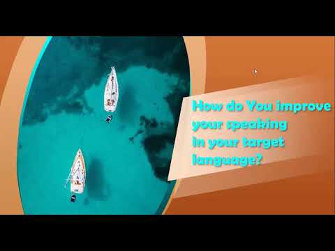 How do you improve your speaking in your target language- Day8- learning English