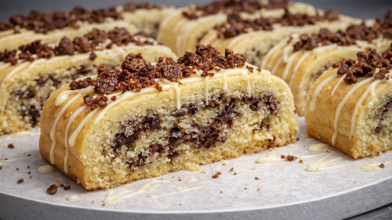 Knusprige Keksstreifen mit Cornflakes & weißer Schokolade by KeksLand — recipe photo