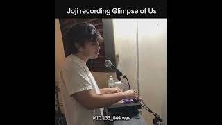 Download lagu 【No auto Joji】Joji recording Glimpse of Us mp3 Download lagu 【No auto Joji】Joji recording Glimpse of Us mp3