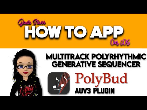 Multitrack Polyrhythmic Generative Sequencer with PolyBud on iOS - How To App on iOS! - EP 610 S9