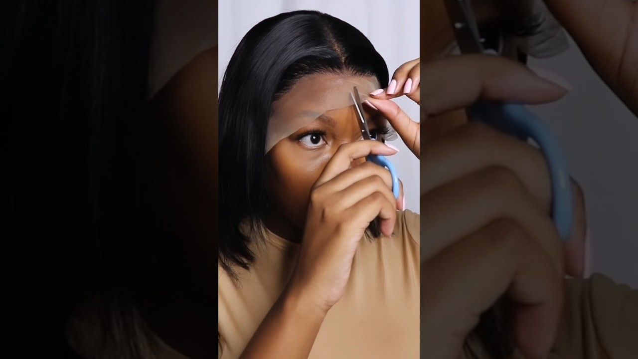 Bob wig installation tutorial ✨