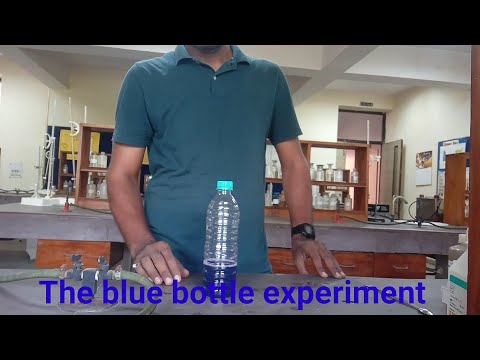 Blue bottle experiment