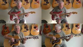 A Little bitty tear - The Shadows / Burl Eves guitar cover by Phil McGarrick. FREE BT &amp; TABS