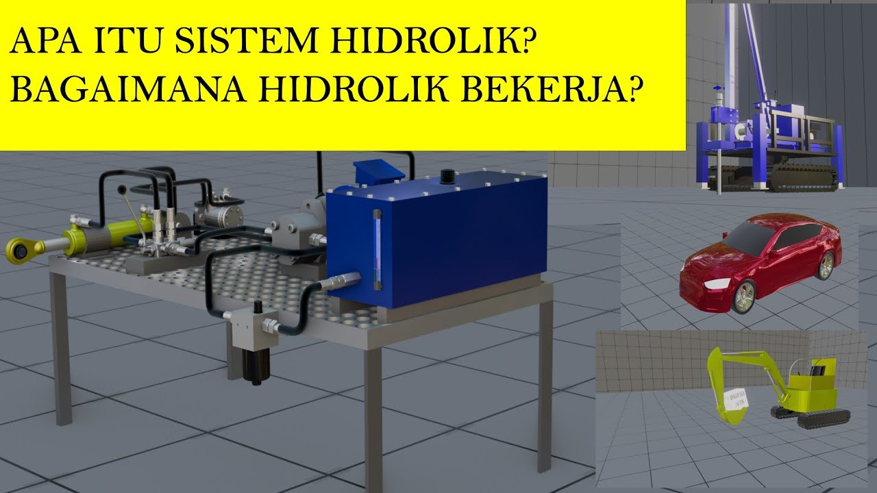 Apa itu sistem hidrolik? Bagaimana sistem hidrolik bekerja