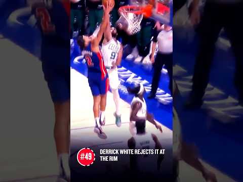 Top 50 Defenses of 2024-25: No. 49 Derrick White Rejects It at the Rim 🚫💥