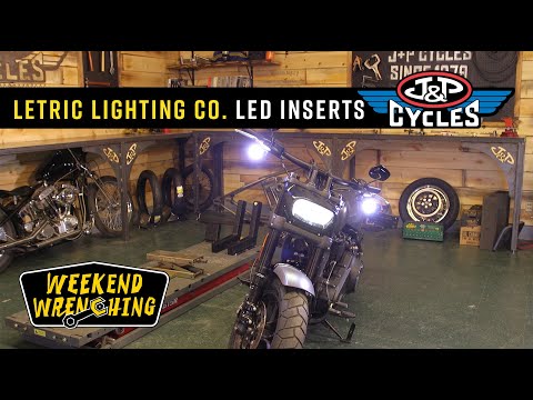 Letric Lighting Co. LED Turn Signal Install : Milwaukee 8 Softail