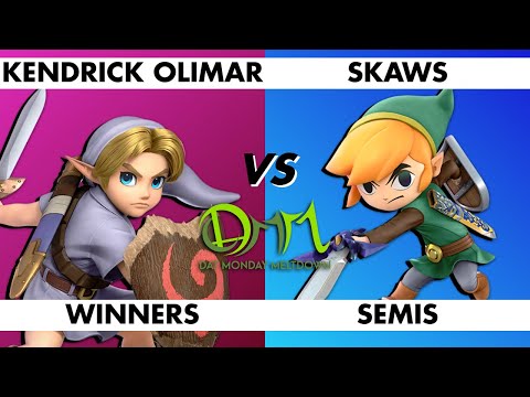 DAT Monday Meltdown 286 - Winner's Semis: Kendrick Olimar (Young Link) vs Skaws (Toon Link)