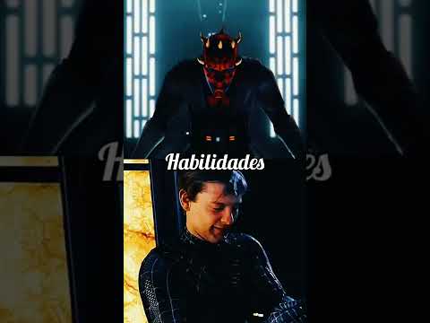 Darth Maul VS Spider-Man Black Suit (Star Wars vs Marvel)