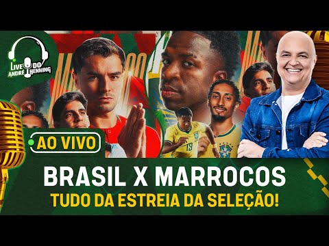 AO VIVO: TUDO DE BRASIL X MARROCOS E RESUMO DO 3º DIA DE COPA