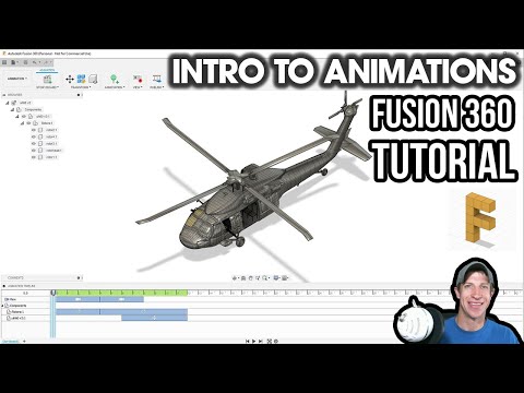 Getting Started Creating ANIMATIONS in Fusion 360 - Beginners Start Here!