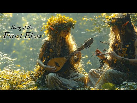 Song of the Forest Elves | Relaxation, Happiness, Stress Relief, Better Sleep, Focus and Work