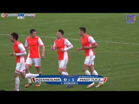 Skrót RZEMIEŚLNIK Pilzno - PIAST Tuczempy 1:1(0:1) [2017-04-15]