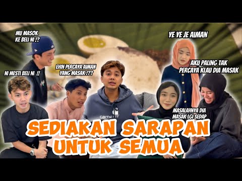 MAKANAN SARAPAN PAGI PALING SEDAP YANG AIMAN PERNAH MASAK‼️