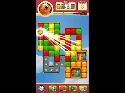 Toon Blast Level 7544 - NO BOOSTERS 🐻🐺🐱 | SKILLGAMING ✔️