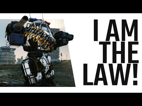 I am the law! LB-X Urbanmech K9 Build - Mechwarrior Online The Daily Dose #416