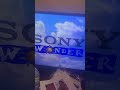 FBI Warning Sony Wonder Sesame Workshop My Sesame Street Home Video 1996