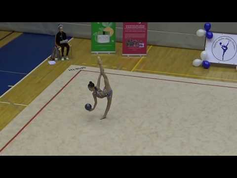 Arina Jevstafjeva 2004 g  ball Baltic flower 2018