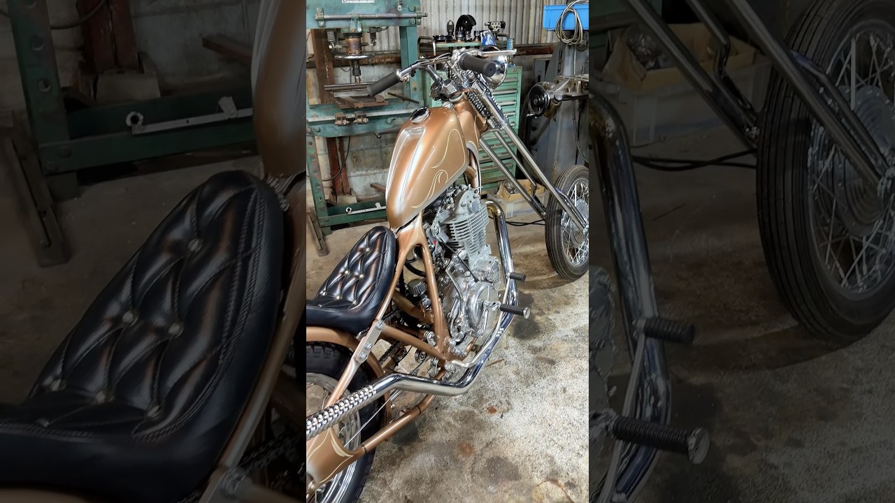 2%ER SR400 CHOPPER. #2percenter #chopperstyle #chopper #カスタム #sr400