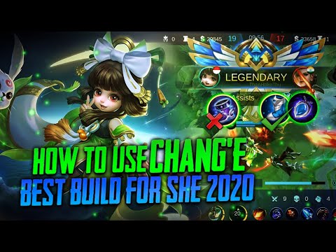 Chang'e Best Build 2020 | Chang'e Vs Aldous | Chang'e best Gameplay | season 17 meta hero Chang'e
