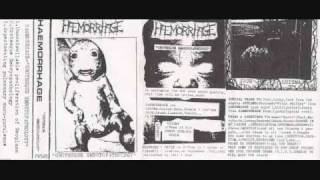 Haemorrhage - Grotesque Embryopathology (Demo '92)
