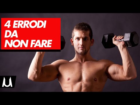 I 4 Errori dei Principianti in Palestra