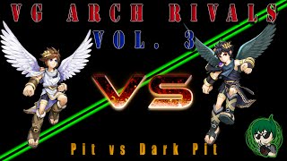 VG Arch Rivals 3 - Pit vs Dark Pit [Dark Pit's Theme, Kid Icarus Title +]