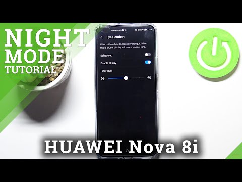 How to Activate Eye Comfort Mode on HUAWEI Nova 8i - Turn On Eye Comfort Mode