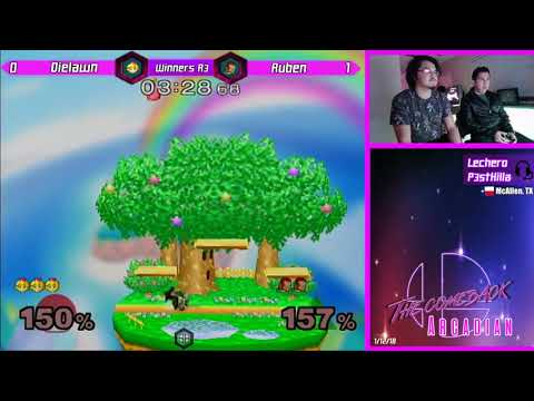The Comeback 10 ARCADIAN - DieLawn (Peach) vs Ruben (Ganon) - WInners R3