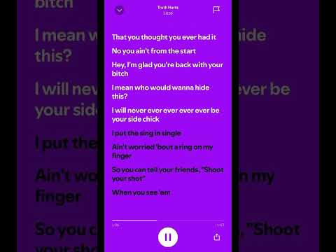 Truth Hurts by Lizzo #fyp #lyrics #edit #music