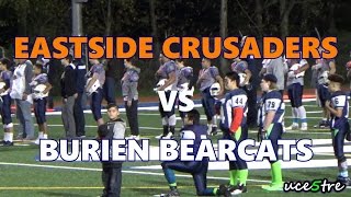 Eastside Crusaders VS Burien Bearcats NJFL 8th Championship Eastside Crusaders VS Burien Bearcats NJFL 8th Championship