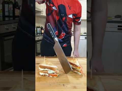 New York Club Sandwich #asmr #sandwich #shorts