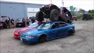 Frank the Tank doing the Car Crush