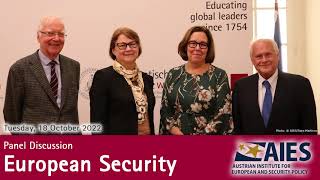 AIES Event: Europe's Security - New Perspectives