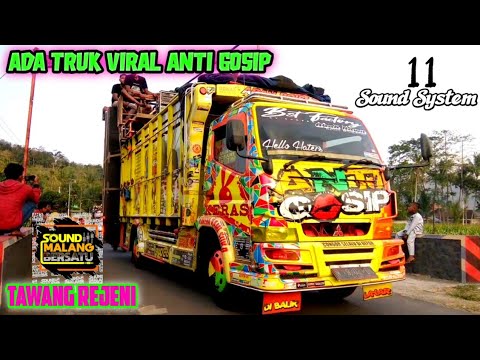 ADA TRUK VIRAL ANTI GOSIP "PUBLIKASI TAWANG REJENI SOUND MALANG BERSATU"