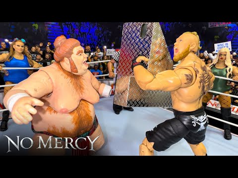Brock Lesnar vs Fat Man - No Holds Barred Action Figure Match