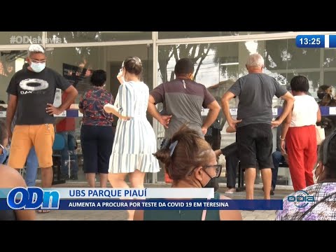 Aumenta a procura por teste de Covid-19 em Teresina 01 02 2022