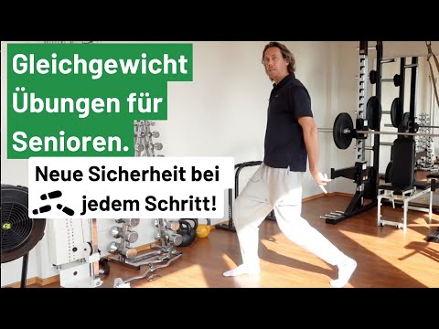 Gleichgewichtsübungen für Senioren | Übungen, um das Gleichgewicht zu fördern