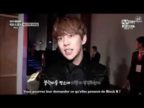 [1/2] 141012 Block B, BTS, Winner @ "MAMA 2014" Hidden Story (vostfr)