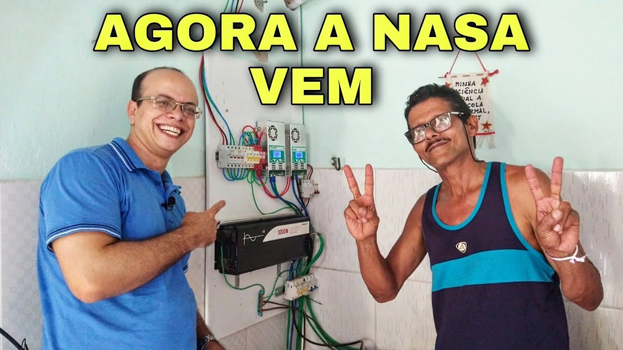 Sistema de transferência solar off grid que nem a NASA tem | Murilo