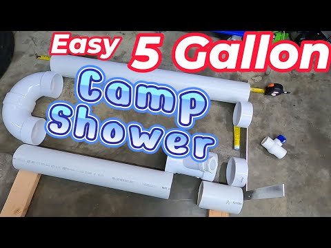 How to Build a Budget friendly Camp Shower