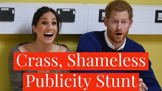 Prince Harry and Meghan Markle's Crass, Shameless Publicity Stunt with Ulvade Family in Texas