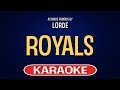 Royals (Karaoke Version) - Lorde