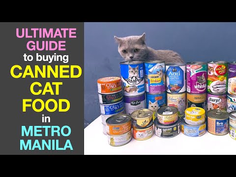 Ultimate Guide to buying CANNED CAT FOOD in Metro Manila