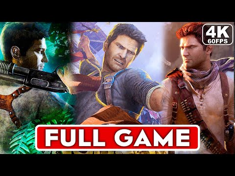 UNCHARTED THE NATHAN DRAKE COLLECTION Gameplay Walkthrough FULL GAME [4K 60FPS PS5] - No Commentary