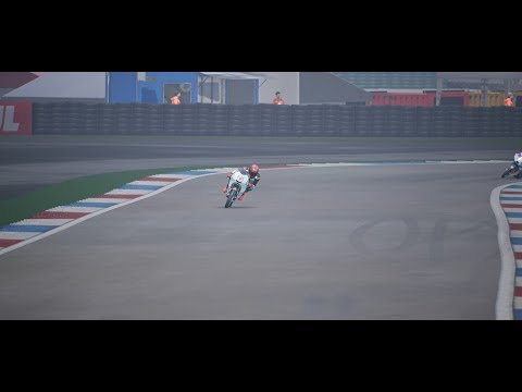 MotoGP 18 - Career - Beating The Wet So Easy With Medium Wet Tyres [22]