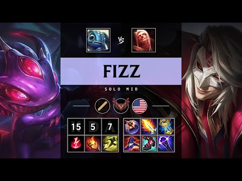 Fizz Mid vs Vladimir - NA Grandmaster Patch 25.13