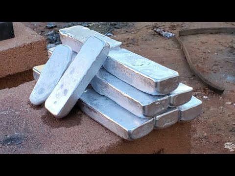 Melting Aluminum at Home - Trash to Treasure