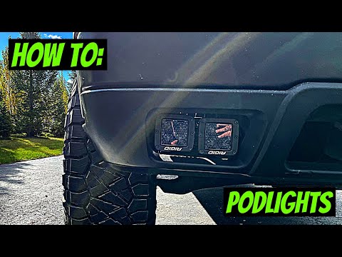 How To add Dual Pod Lights to Your Silverado Fog Lights