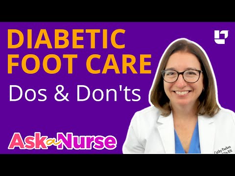 Diabetic Foot Care - Dos & Don'ts | @LevelUpRN
